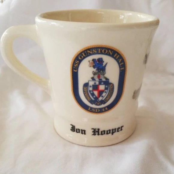 USS Gunston Hall (LSD-44) with Jon Hooper’s name, Coffee Mug - Picture 7 of 7